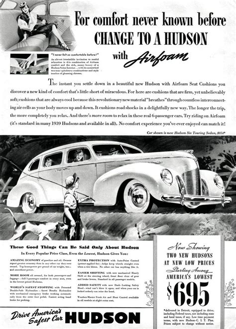 a vintage advertisement from 1939|1939 advertisements.